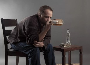 Man alcoholism